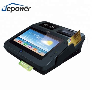 Jepower JP762A NFC POS Android Tablet with WiFi 3G Printer and Magcard/IC Card Reader