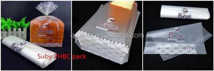 food packaging kraft bread packing bakery paper bag with clear window