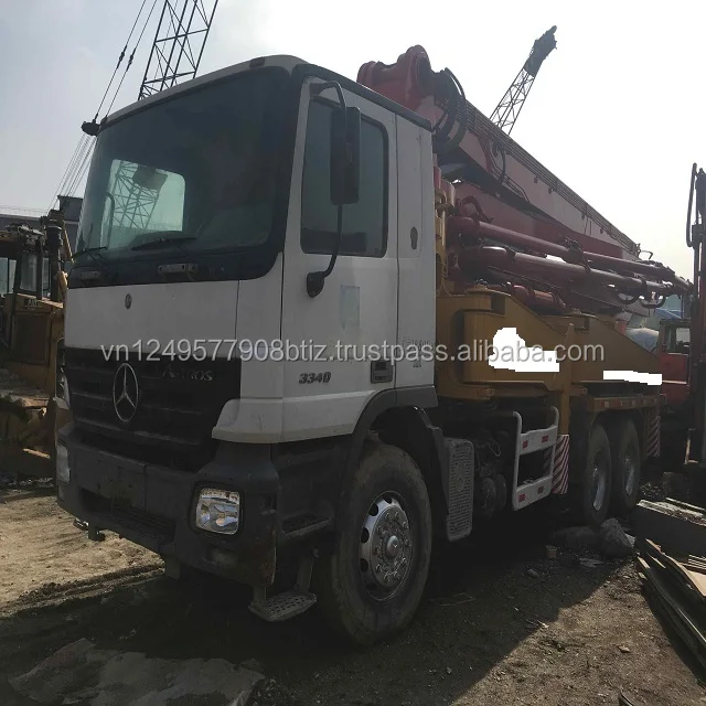 Used BENZ pump truck for sale!BENZ 37Meter pump