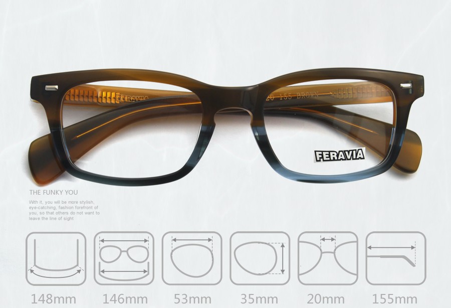 Men's Anti Blue Lens Eyeglasses High Quality Optical Frames