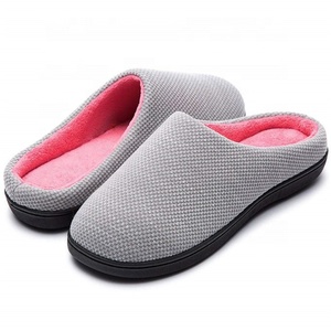 thick memory foam slippers