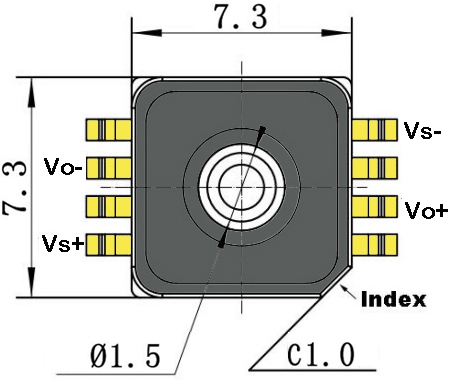 CF Sensor Air Liquid Absolute Pressure Sensor