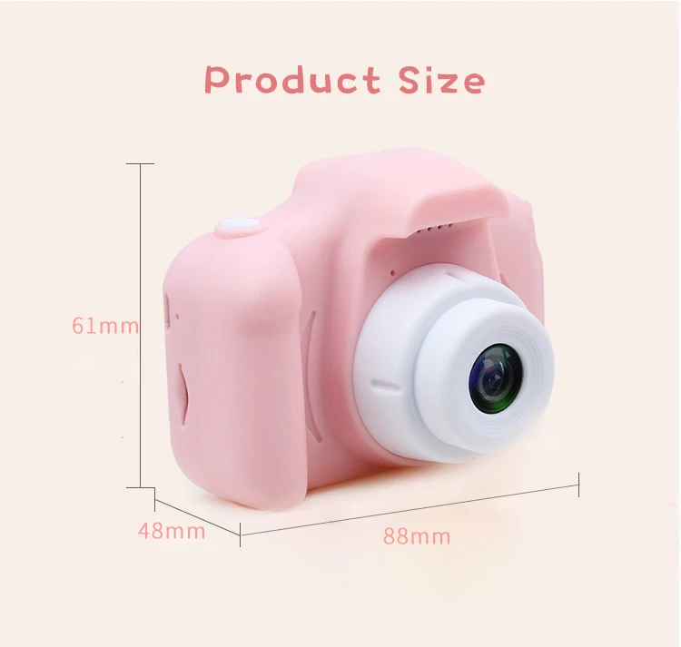 2.0 Inch HD Screen Digital Video Camera For Children Cute 720P Kids Digital Camera