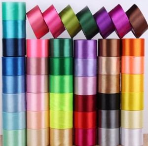 Wholesale woven polyester satin celebrate it 100% silk ribbon E447