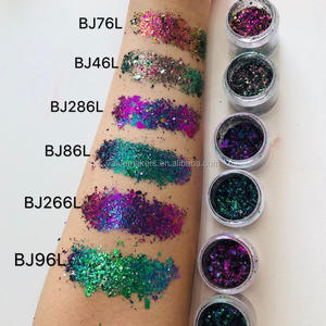 2019 New Cosmetics Chunky Glitter flakes Private Label Face Eye Body Festival Clubbing Cosmetics loose Glitter