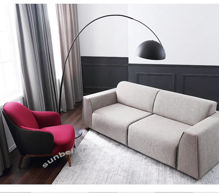 living room lounge chair single sofa chair leather modern designer chair