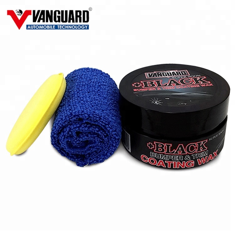 + Черный бампер и отделка автомобиля, восковое покрытие CARNAUBA