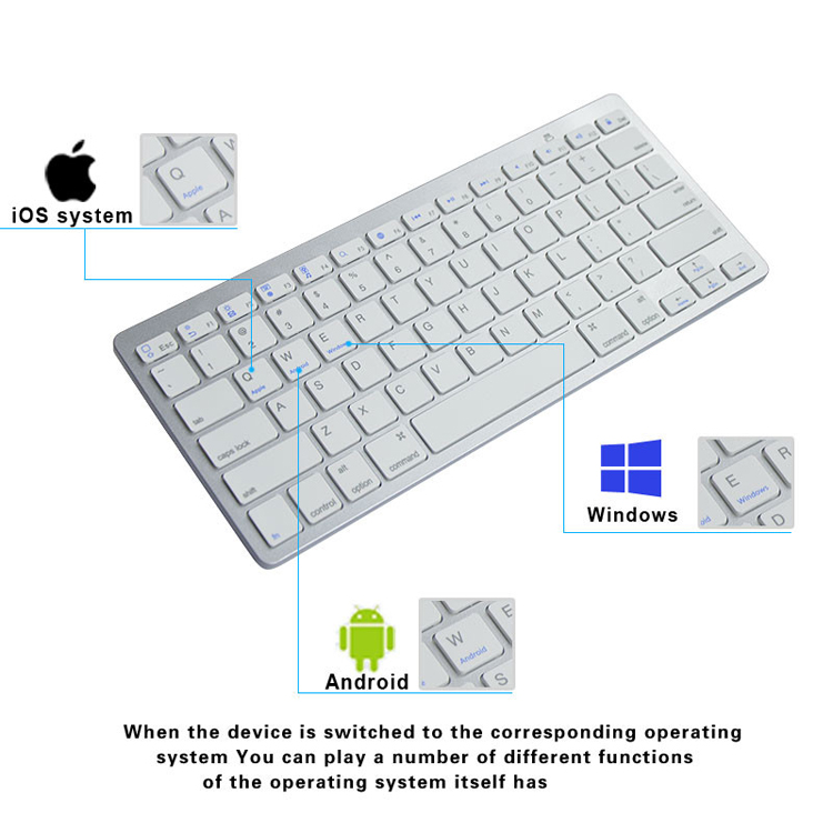 wholesaler price Bluetooth Keyboard ABS QWERTY keyboard 78keys for Sony Xperia Z2 Tablet 10.1<i></i>'
