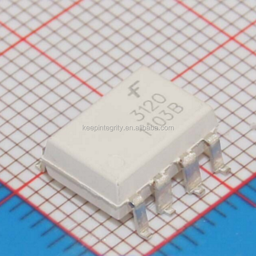 High Speed Optocouplers 2A IGBT//FET GTE DRV OPTOCOUPLER 5 pieces
