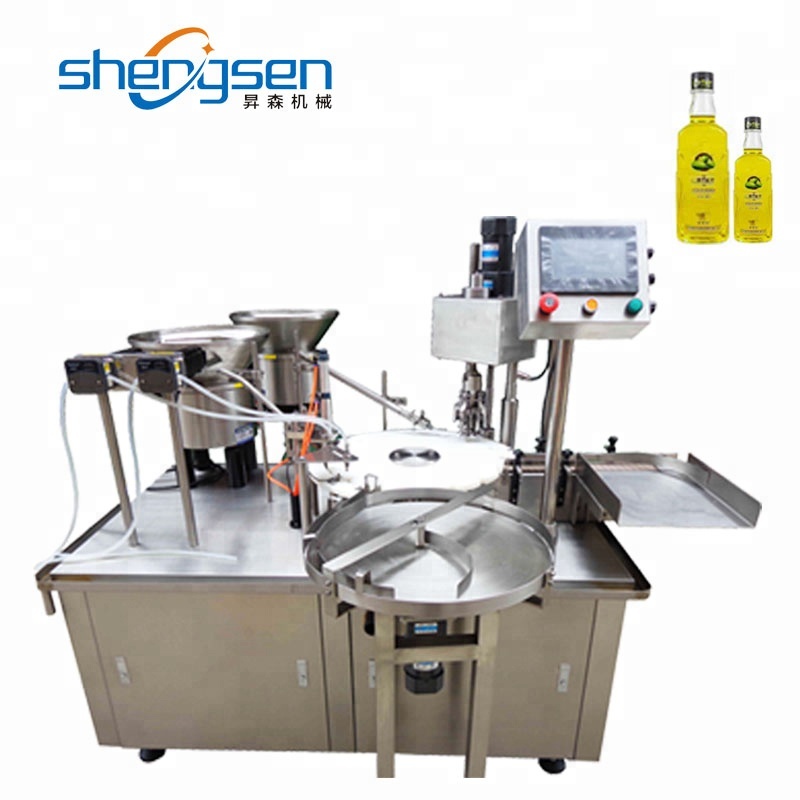 Полностью автоматическая машина для наполнения и закупорки оливкового масла от производителя