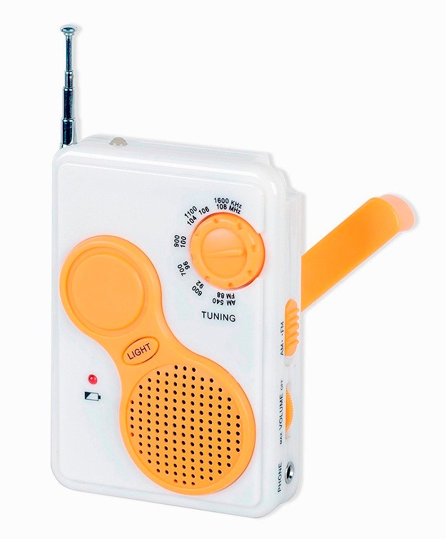 Миниатюрное автономное освещение, радио, светодиодное радио, заводное радио, светодиодный фонарик