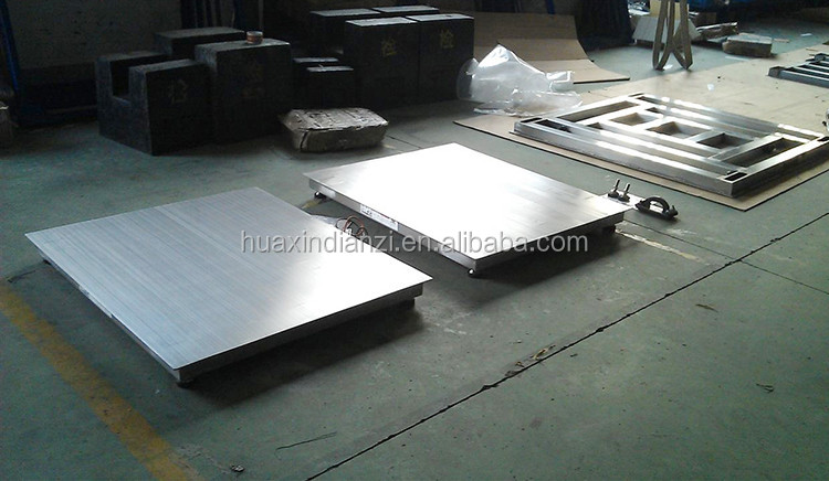 Best sale in floor scale with stainless steel and waterproof junction box