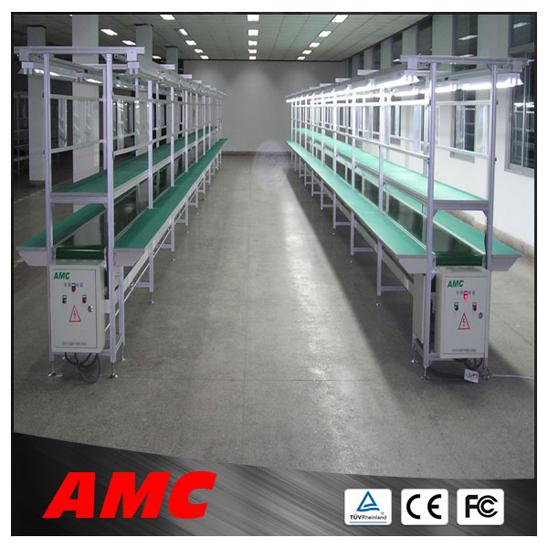 Конвейерная ленточная система сборочная производственная линия