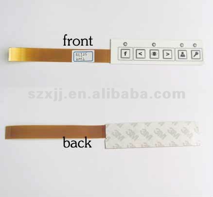 FPC мембранный переключатель/мембранная клавиатура с подсветкой