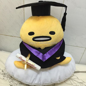gudetama graduation plush