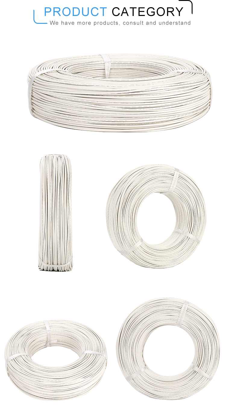 OEM factory price UL1332 18AWG 200 Degree  High Temperature FEP Wire Cable Electrical Wire