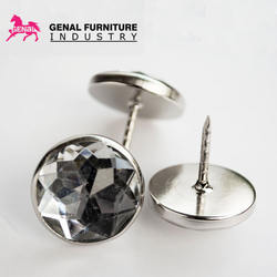 Diamante Acrílico cristal botões para decoração estofados sofá