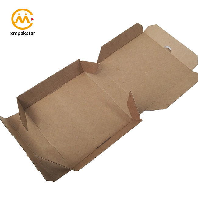 Custom logo corrugated cardboard packing 12 inch pizza packaging box