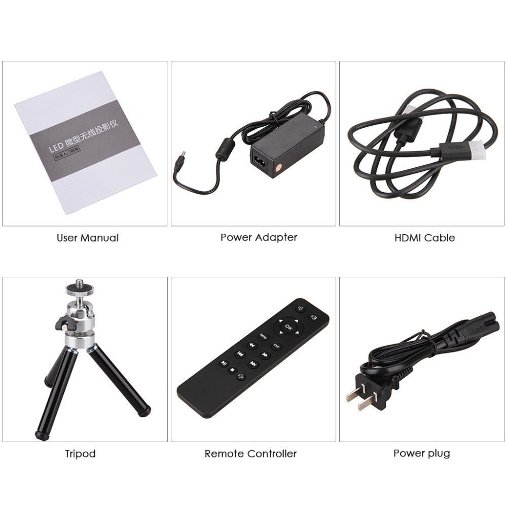 Support 1670 colors DLP 3D projector HDP200 palm proyector for outdoor or home theater