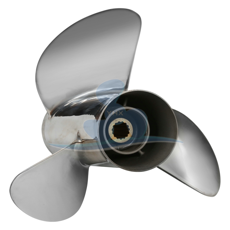 Stainless Steel Outboard Propeller 9-1//4X10 for Yamaha 9.9-20HP Engines
