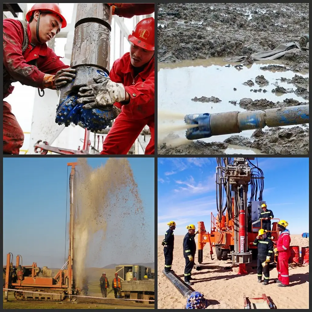 TCI rock tricone drill bit for water well drilling