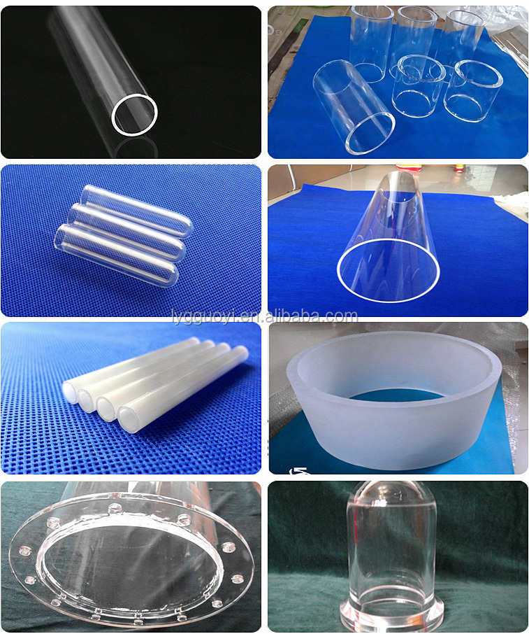 螺旋石英玻璃管/透明石英玻璃管/石英螺旋玻璃管