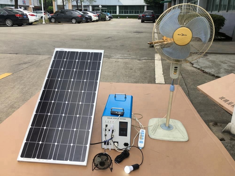 source 购买便携式小型太阳能电池板套件 300w 家用太阳能供电系统与