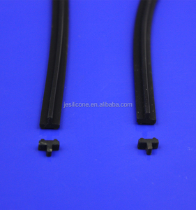 Silicone non-slip shower magnetic door seal strip
