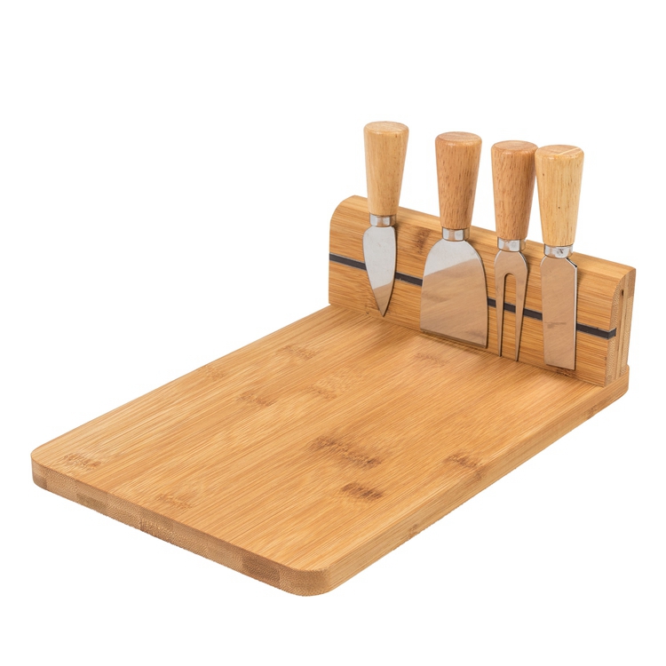 Оптовая продажа мраморная разделочная доска для сыра и набор ножей