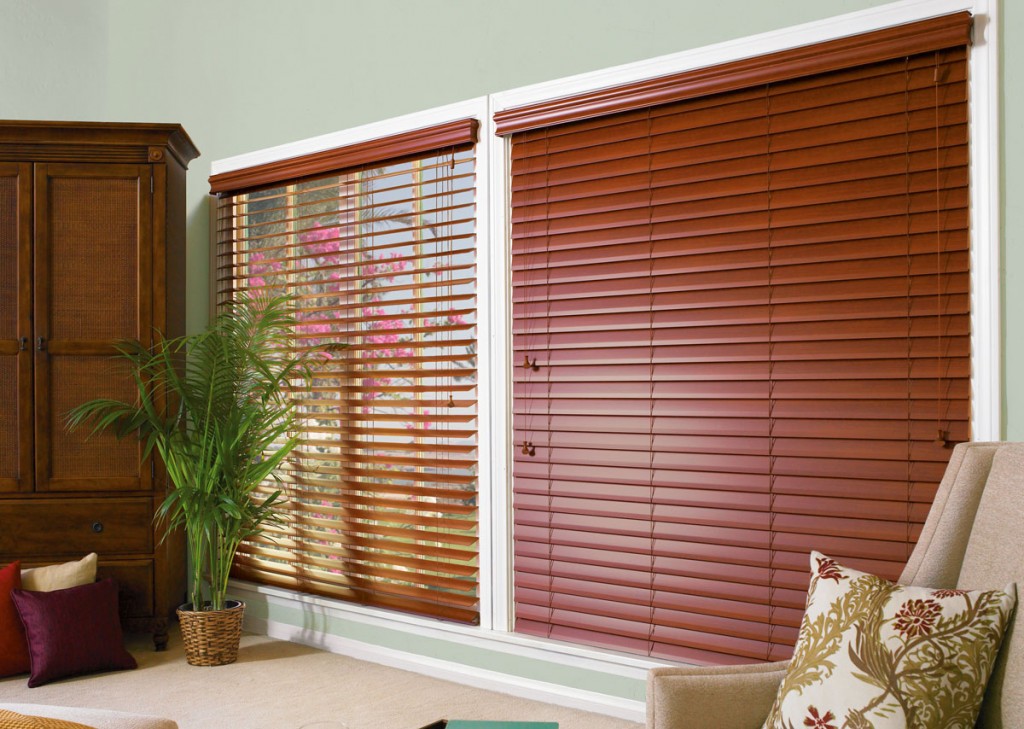 Home decor elegant wood venetian blinds