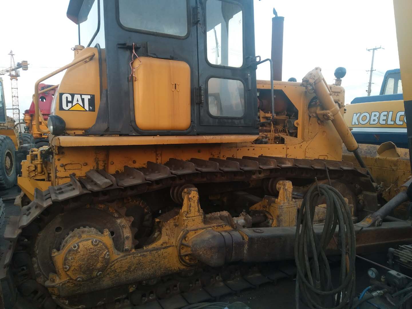 Original painting CAT D7G Tractor Used Caterpillar D7G Crawler