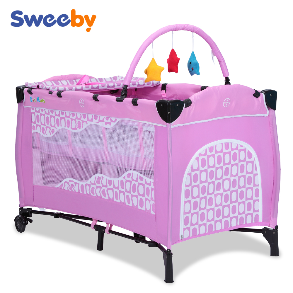 playpen cot bed