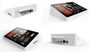 Factory price 7 inch Intel Z3735F quad core tablet PC dual OS