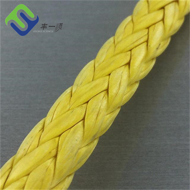 12 Strand Braided Uhmwpe Tug Boat Towing Rope Ship Mooring Hawser Rope