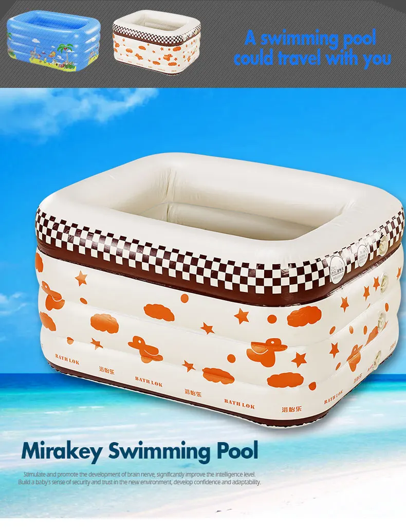 Mirakey swimming pool Swimming Bathing Pool Swimming Bathing Pool for kids for children Infant Toddler
