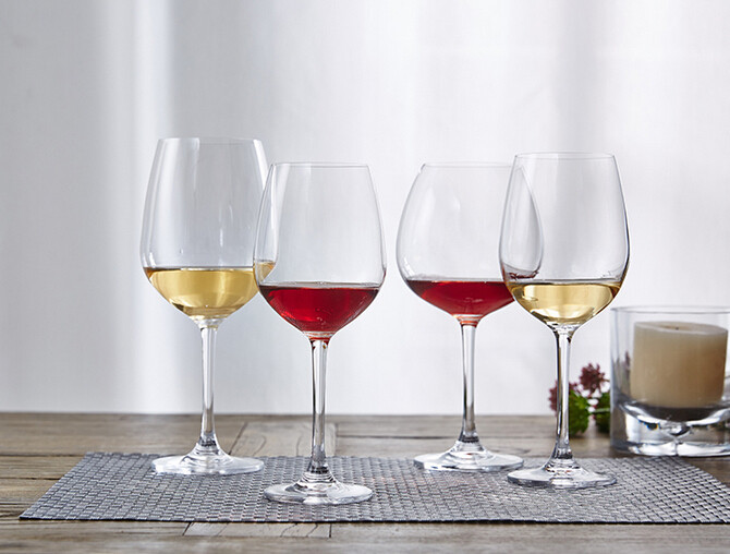 Best Wine Glass Fashion Designed  long Stem Wine Glasses - Made from 100% Lead Free Premium Crystal Glass