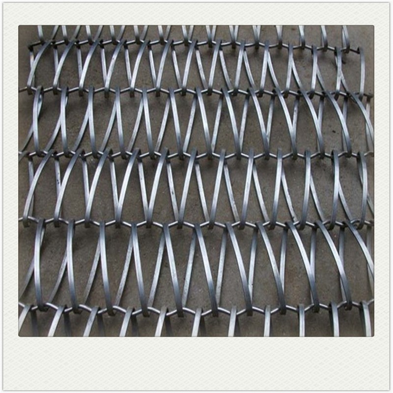 430 Stainless Steel Food Mesh Belt For Meat Egg Conveyor