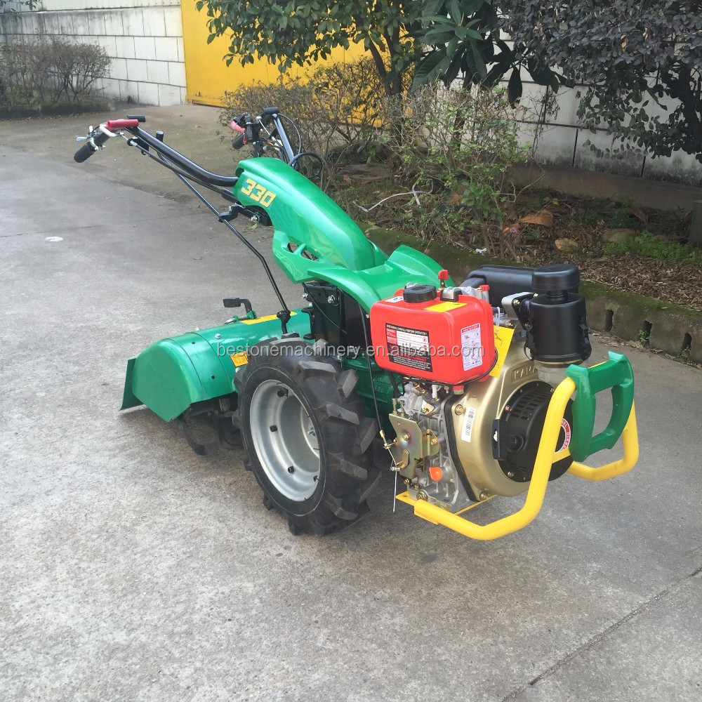 良好和新的条件柴油 12hp 迷你两轮拖拉机