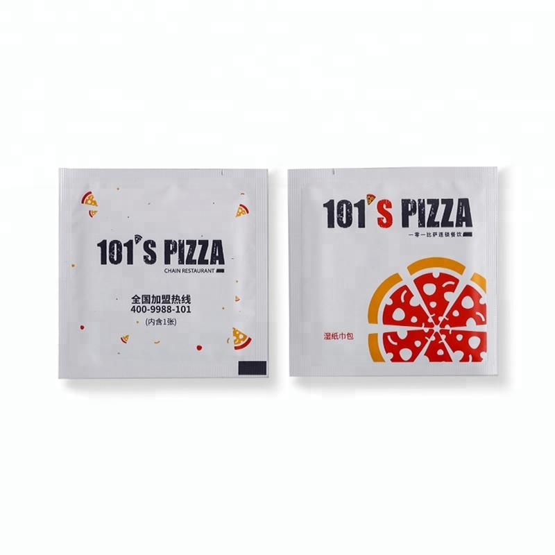 Индивидуальные влажные полотенца для рук, влажные салфетки для ресторана