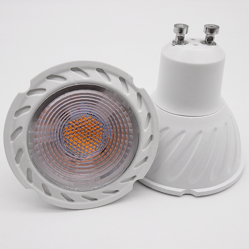 SHENPU MR16 Cob Led Light 85 - 265V 15 Degree Gu10 5W Led Spotlight