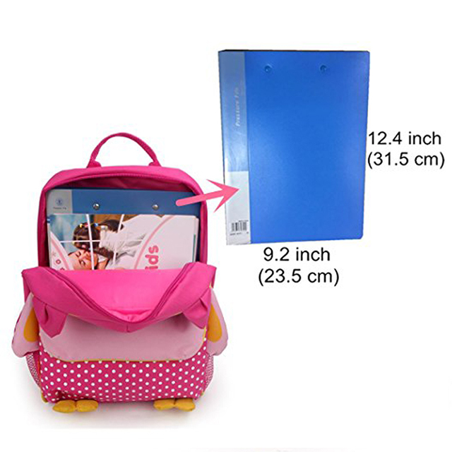 Nome Marca Bonita Mochila escolar para Beb&ecirc; Mochila Infantil Ador&aacute;vel animal de desenho animado Mochilas escolares para crian&ccedil;as