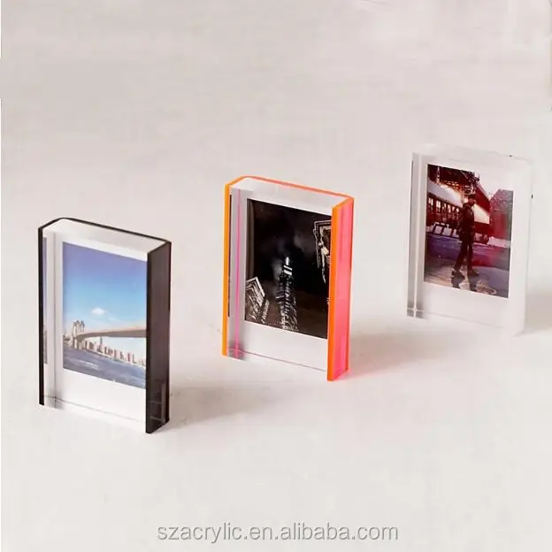 Multi picture photo frame  for  7 x 5" & 6 x 4 "  all colour Cheshire acrylic 