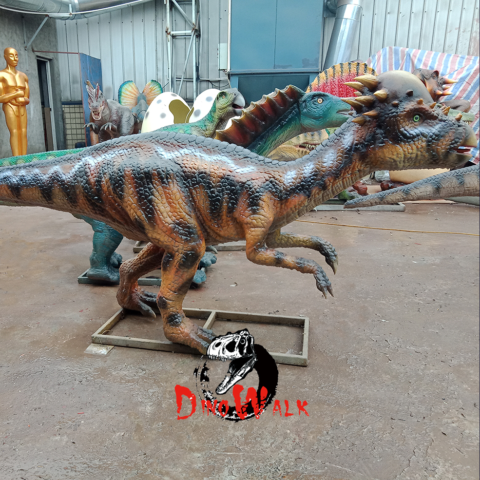 Роботизированный Pachycephalosaurus тематический парк динозавров