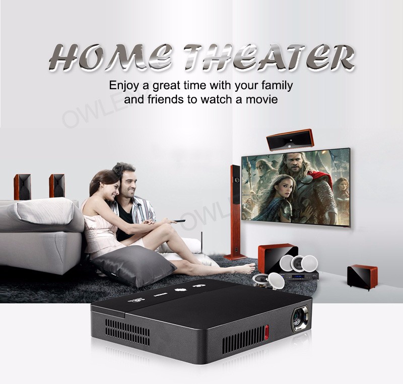DLP Android Projector 1280*800P Resolution 350Ansi Lumens DLP Projector