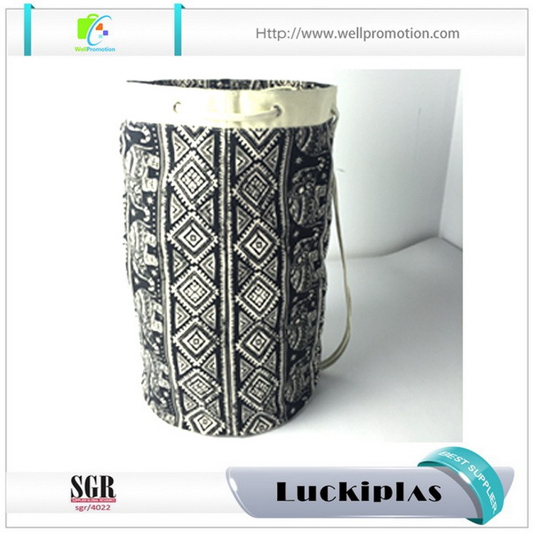 مخصص جولة قماش الرباط بحار ظهره برميل الرباط واق من المطر حقيبة