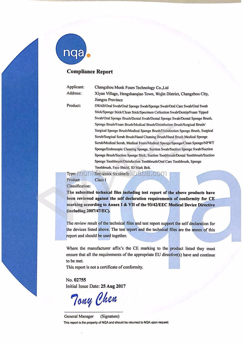 buy nasopharyngeal swab,nasal swab,flocked swab product on