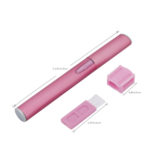 Battery operated electric body back hair shaver professional Lady Eyebrow Shaver for lady hair trimmer