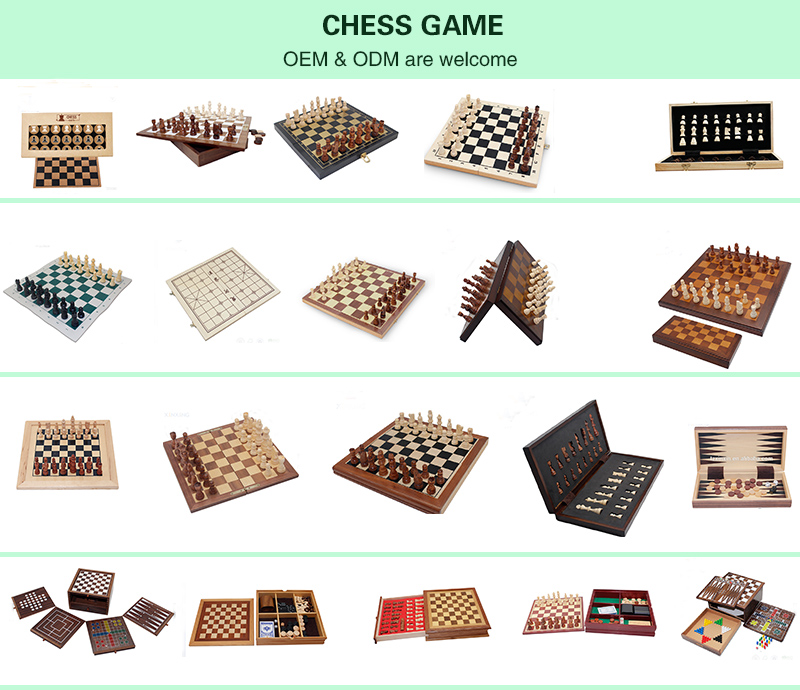 10で1多機能ゲーム10木製ボードゲーム: チェスバックギャモン