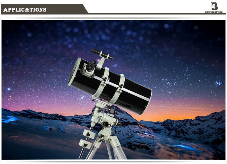 bm-70076m 星观察者反光板与三脚架白色彩色天文望远镜业余后院望远镜
