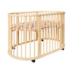 baby cot oval shape
